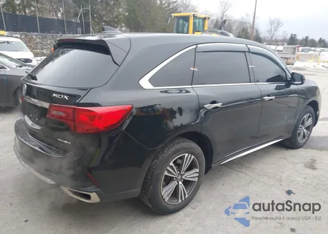 2017 Acura Mdx z USA, uszkodzony, nr VIN 5FRYD4H34HB032460